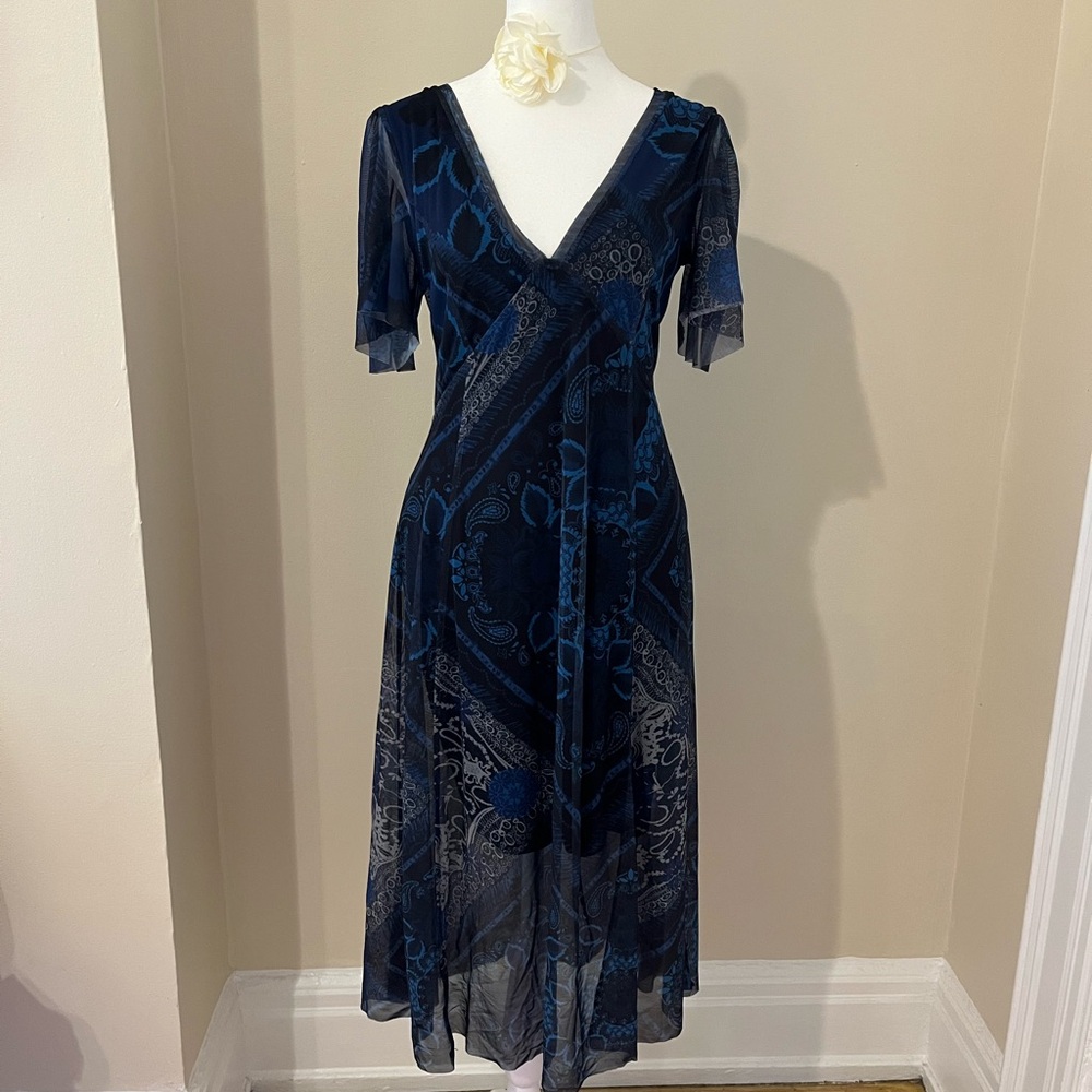 Desigual Blue Floral Dress
